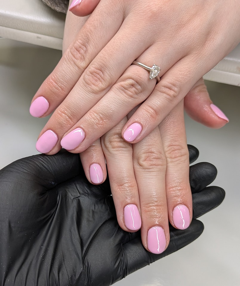 Unique nail salon Chicago logo